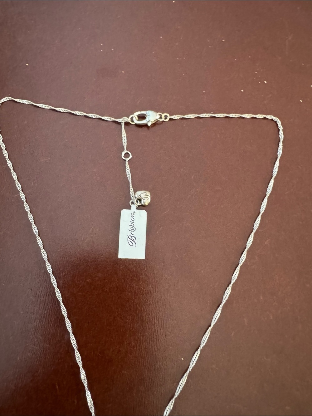 Brighton Multicolor Crystal Heart Pendant Necklace - Picture 5 of 7